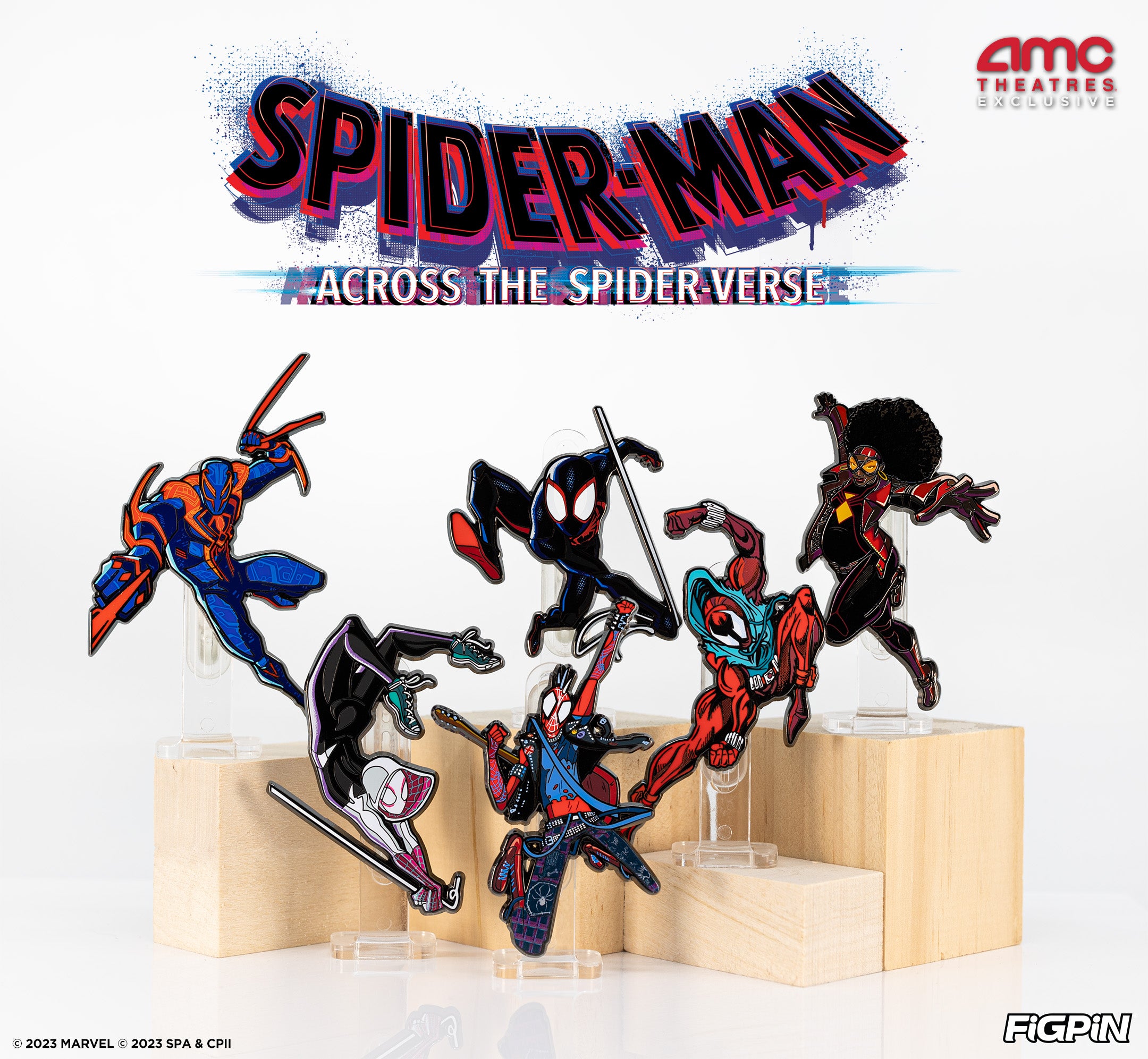 Figpin Spider-Verse Box set 2019 NYCC NEW / Locked cheapest no logo