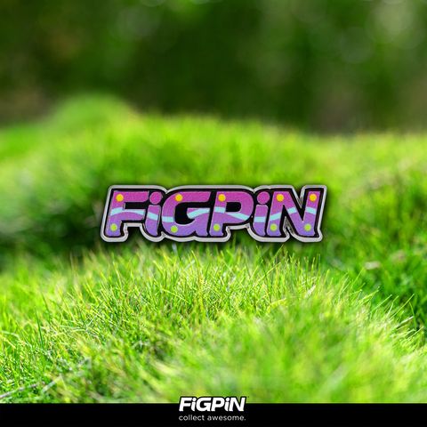 FiGPiN sale logo Multi & Gold (Sealed)