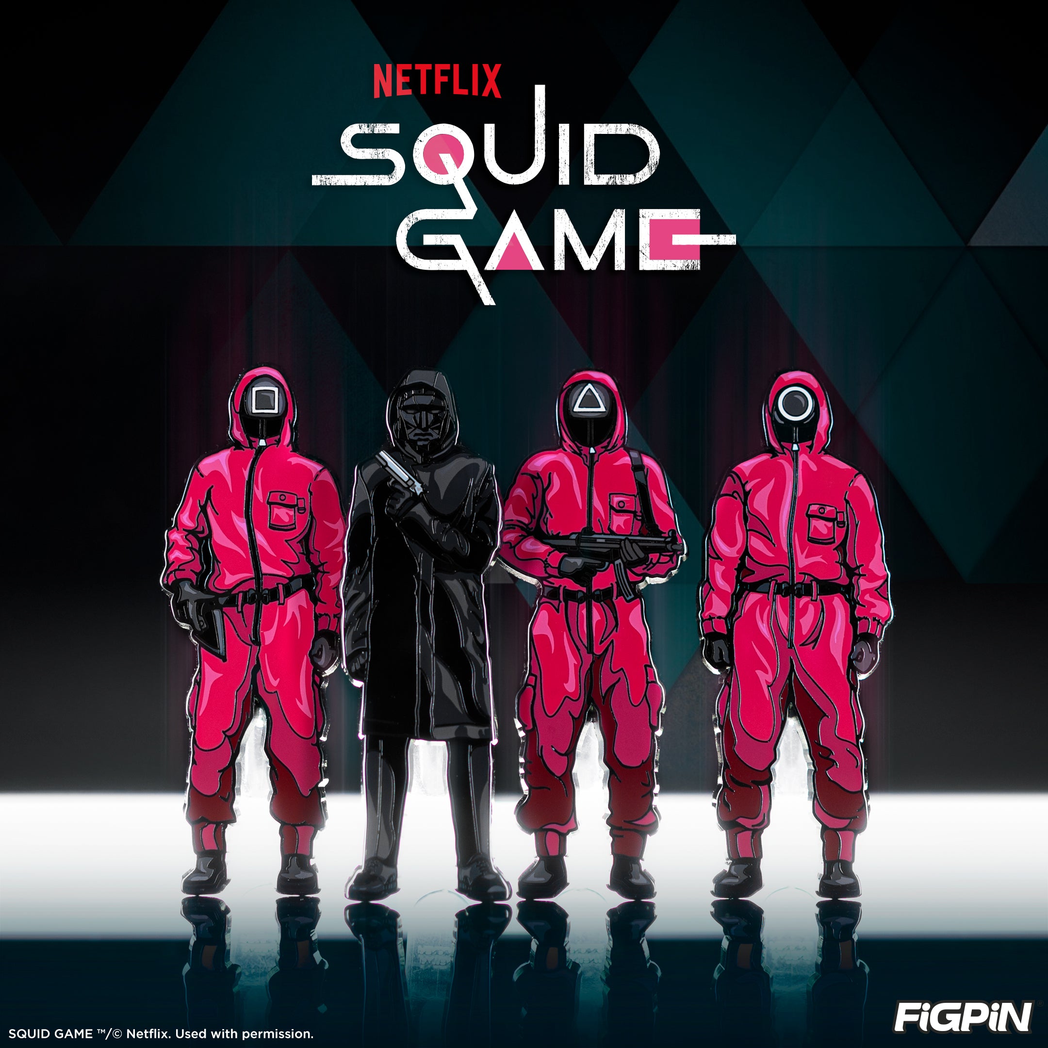Netflix's Squid Game FiGPiNS are going to Walmart