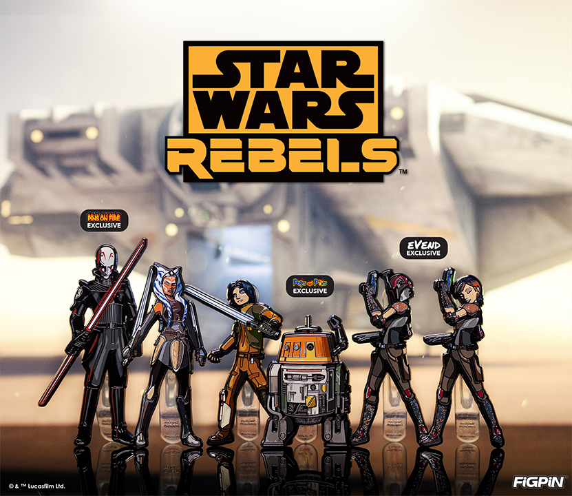Get ready to grow your STAR WARS REBELS™ collection with new FiGPiNs!