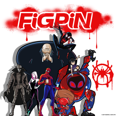 Spider-Man: Into the Spider-Verse FiGPiN Collection at NYCC & beyond!