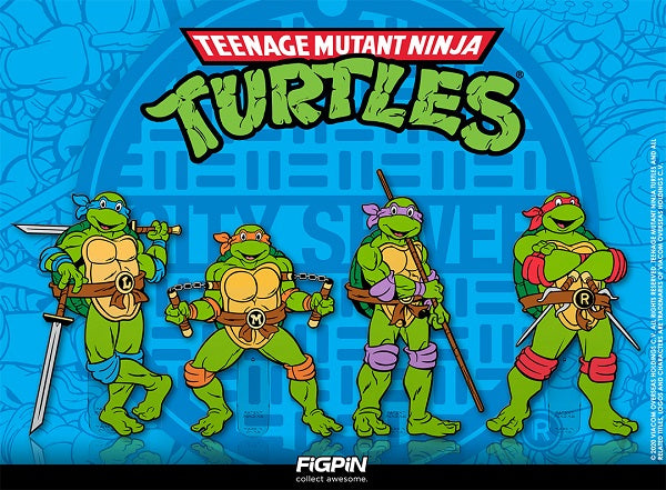 Nickelodeon’s Teenage Mutant Ninja Turtles inspired FiGPiNs have arriv