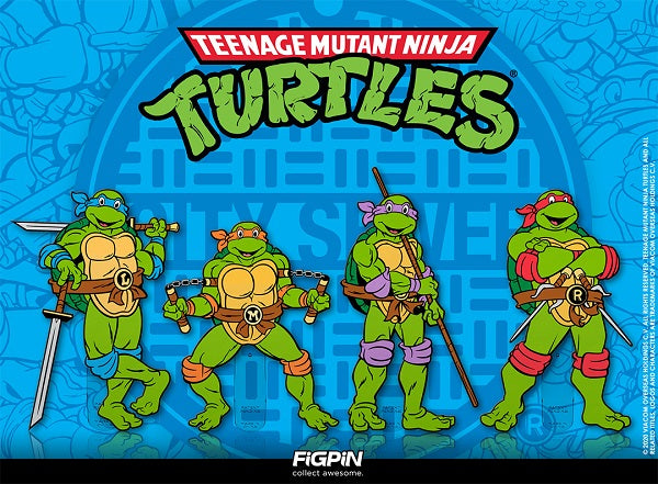 Nickelodeon’s Teenage Mutant Ninja Turtles inspired FiGPiNs have arrived!