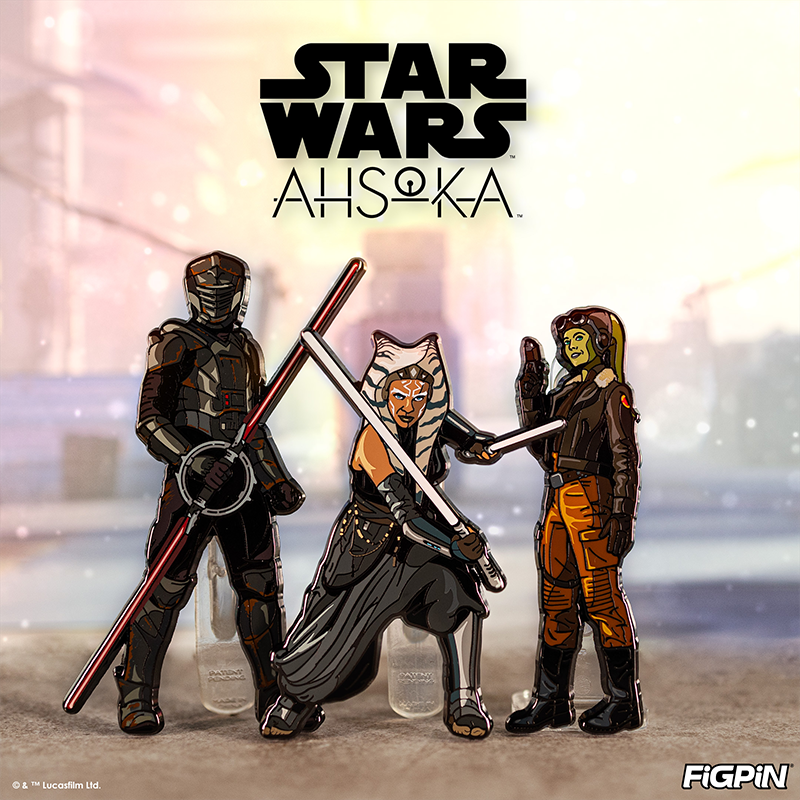 Experience the new STAR WARS AHSOKA™ with FiGPiN Flare!