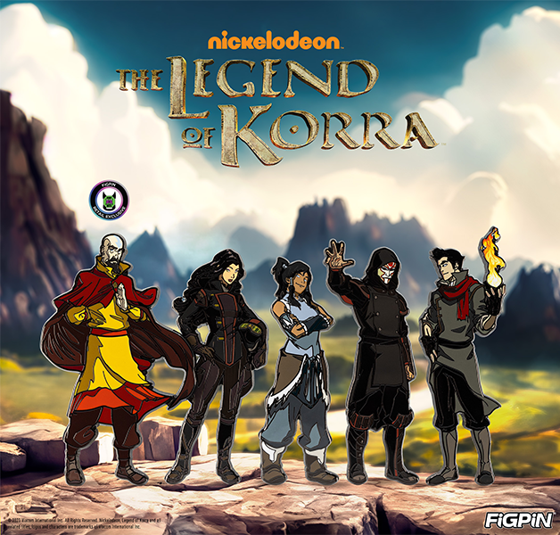 New to FiGPiN are more characters from The Legend of Korra!