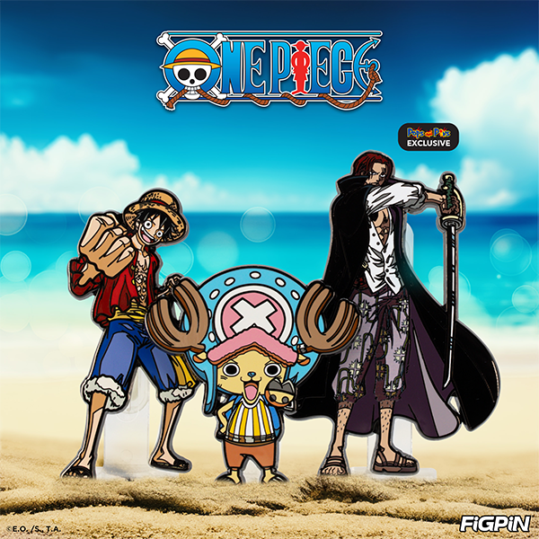A Trio of Pirates make their debut to expand FiGPiN’s One Piece Collection!