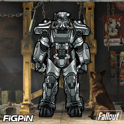 Fallout's T-60 Power Armor FiGPiN XL coming in July!