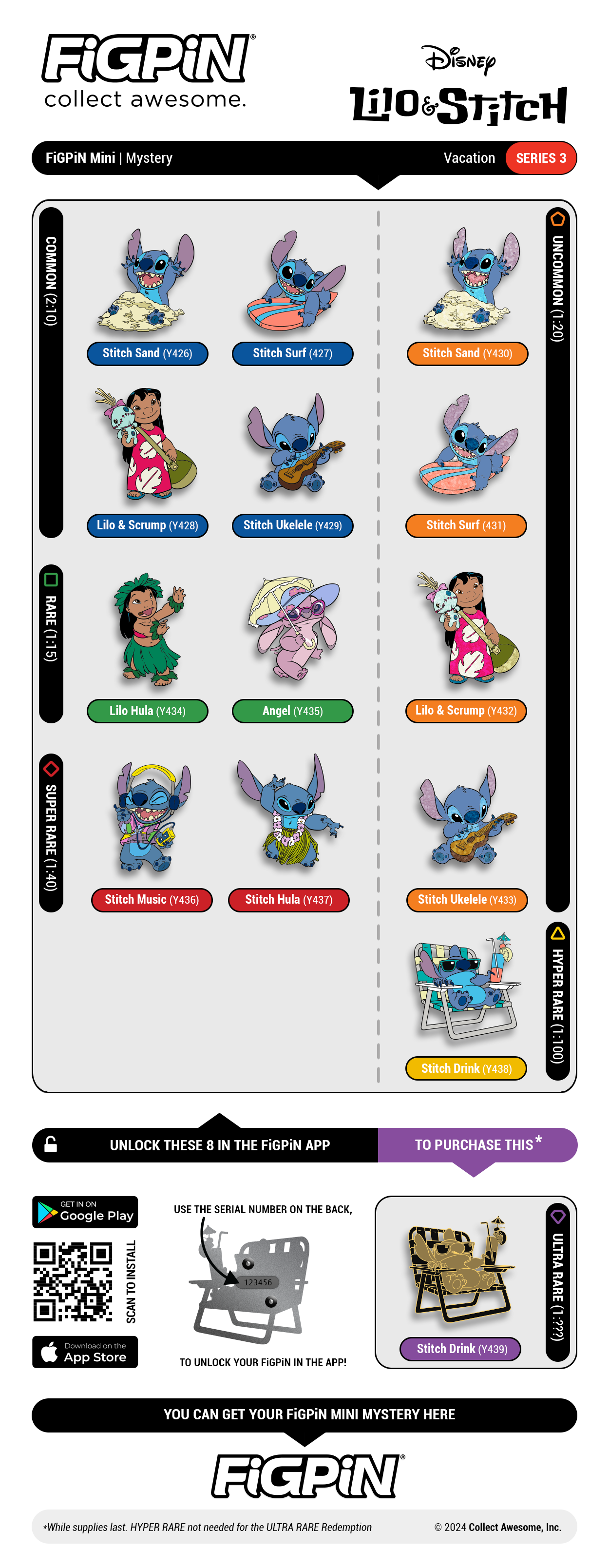 Lilo & Stitch Mystery Series 3 - EACH