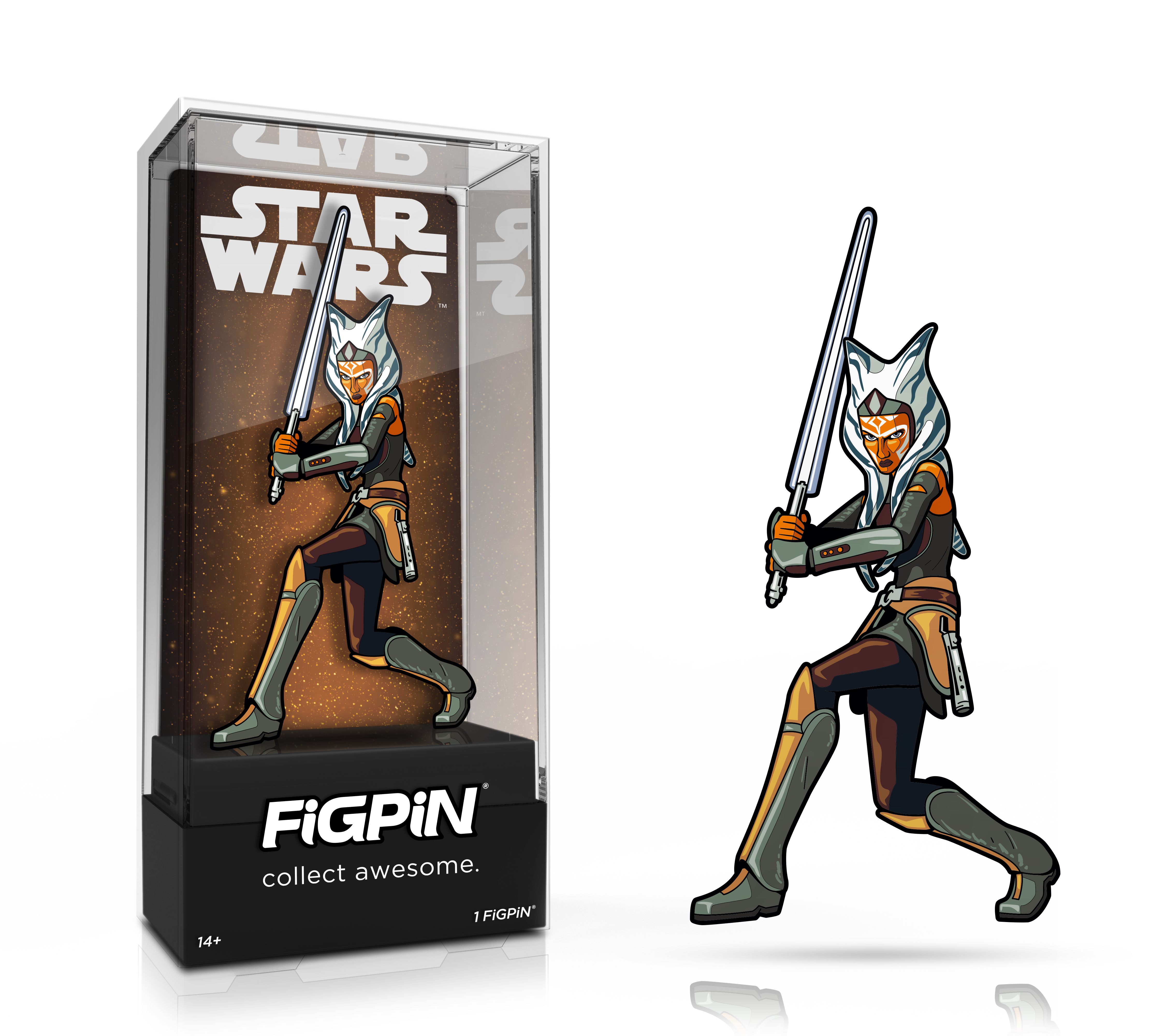 FiGPiN スターウォーズ アソーカ タノ 3体 セット 新品 セレ fE92 Ahsoka Tano 3-FiGPiN Box Set (1819-1821)