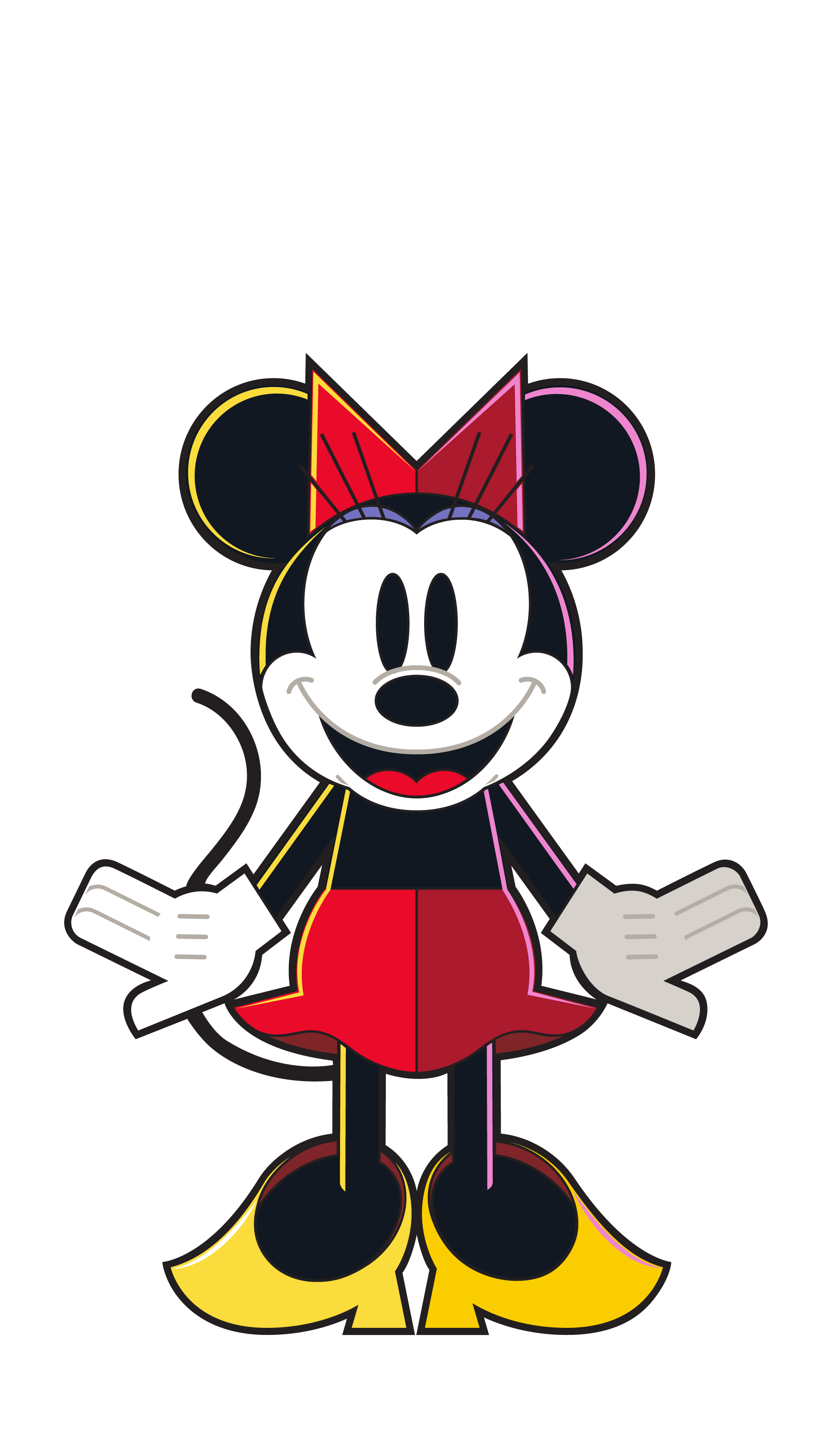 Minnie Mouse Stock Illustrations – 243 Minnie Mouse Stock