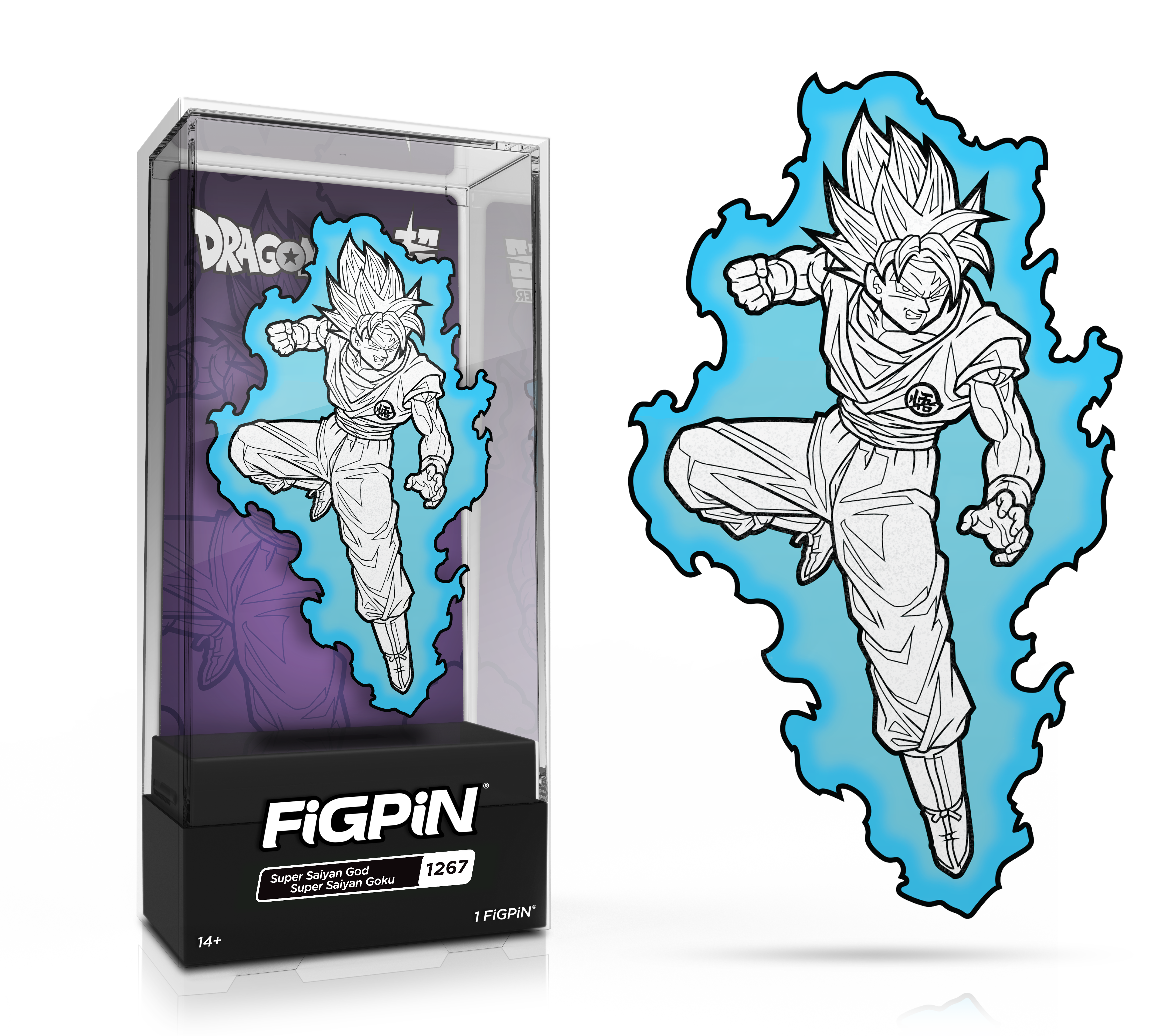 Super Saiyan God Goku (75) – FiGPiN