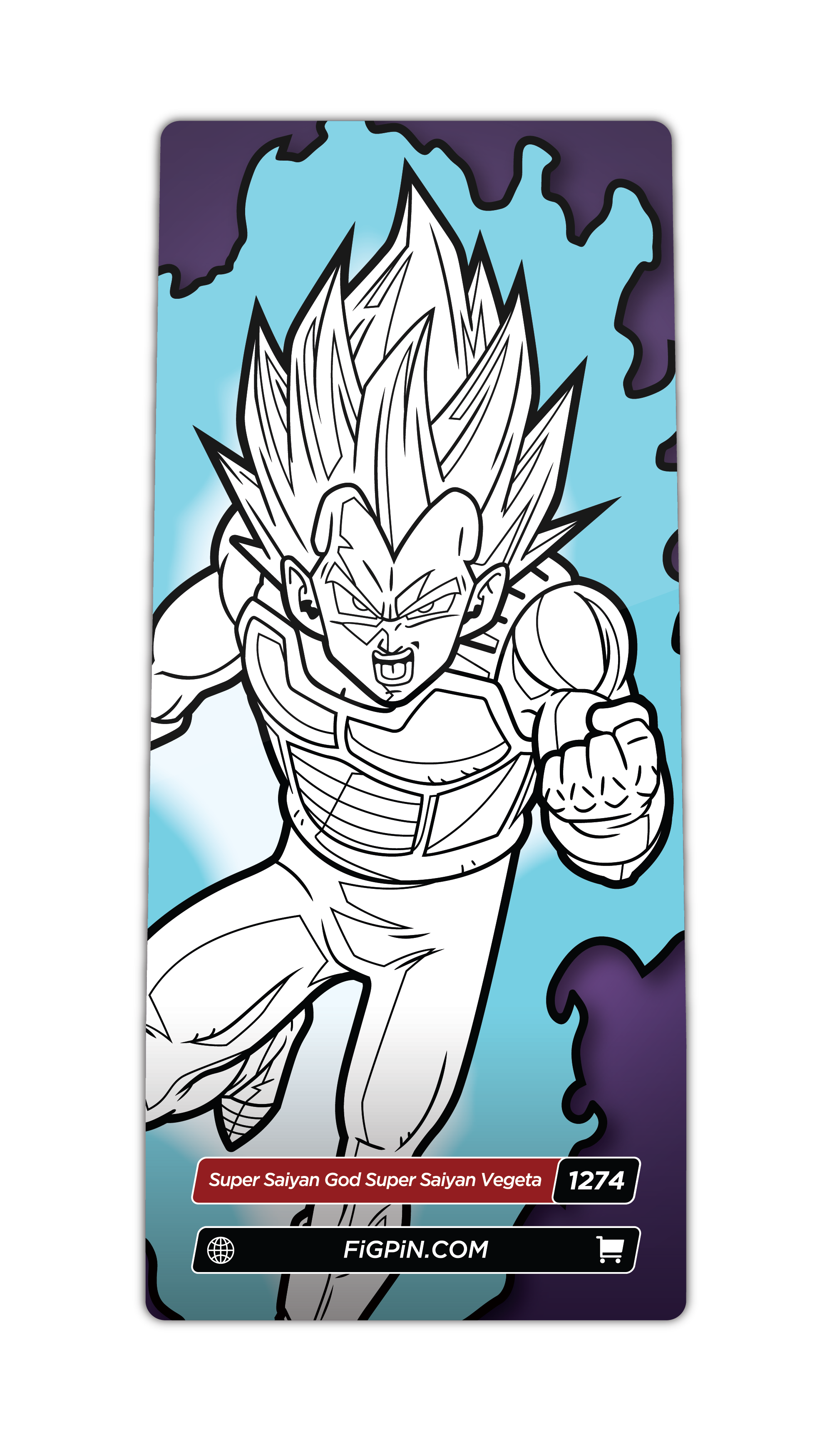 Super Saiyan God Super Saiyan Vegeta (M2) – FiGPiN