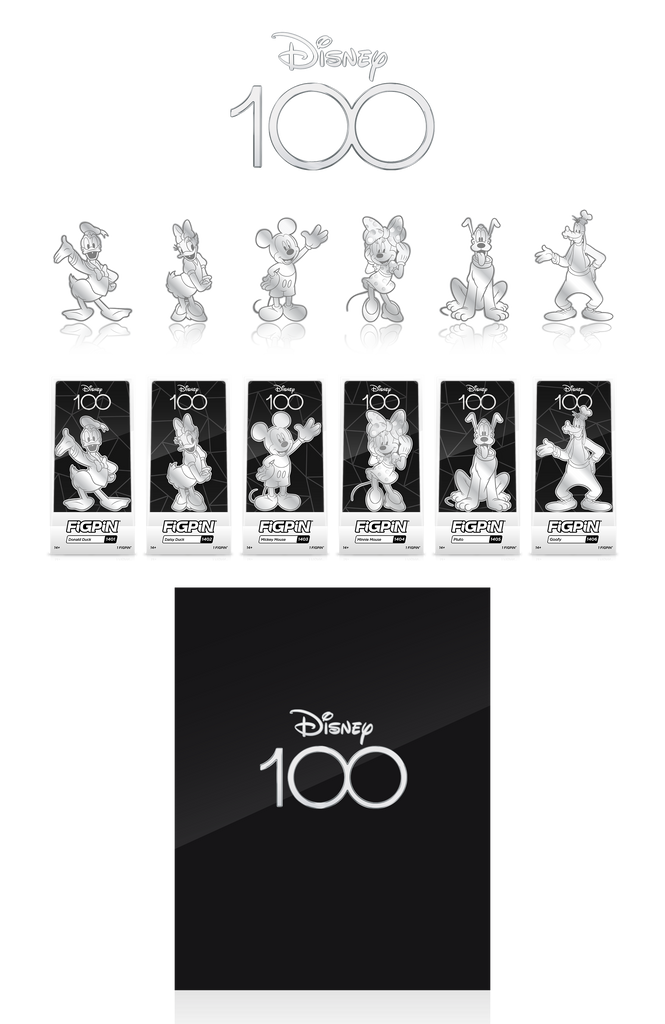 Disney 100 Mickey and Friends 6pc Box Set