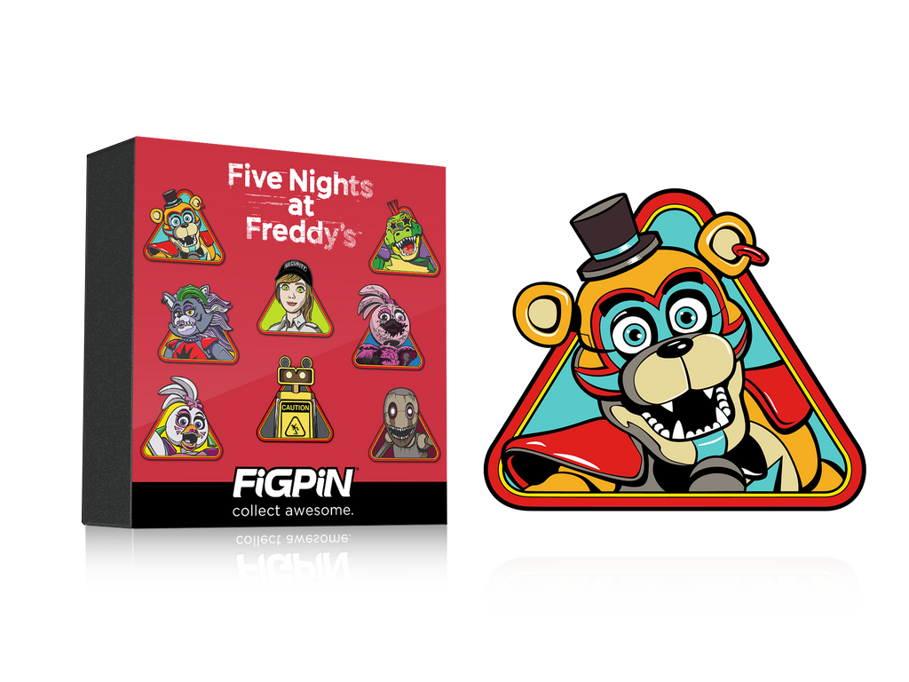 Freddy Spring Pin Five Nights at Freddy's – FiGPiN