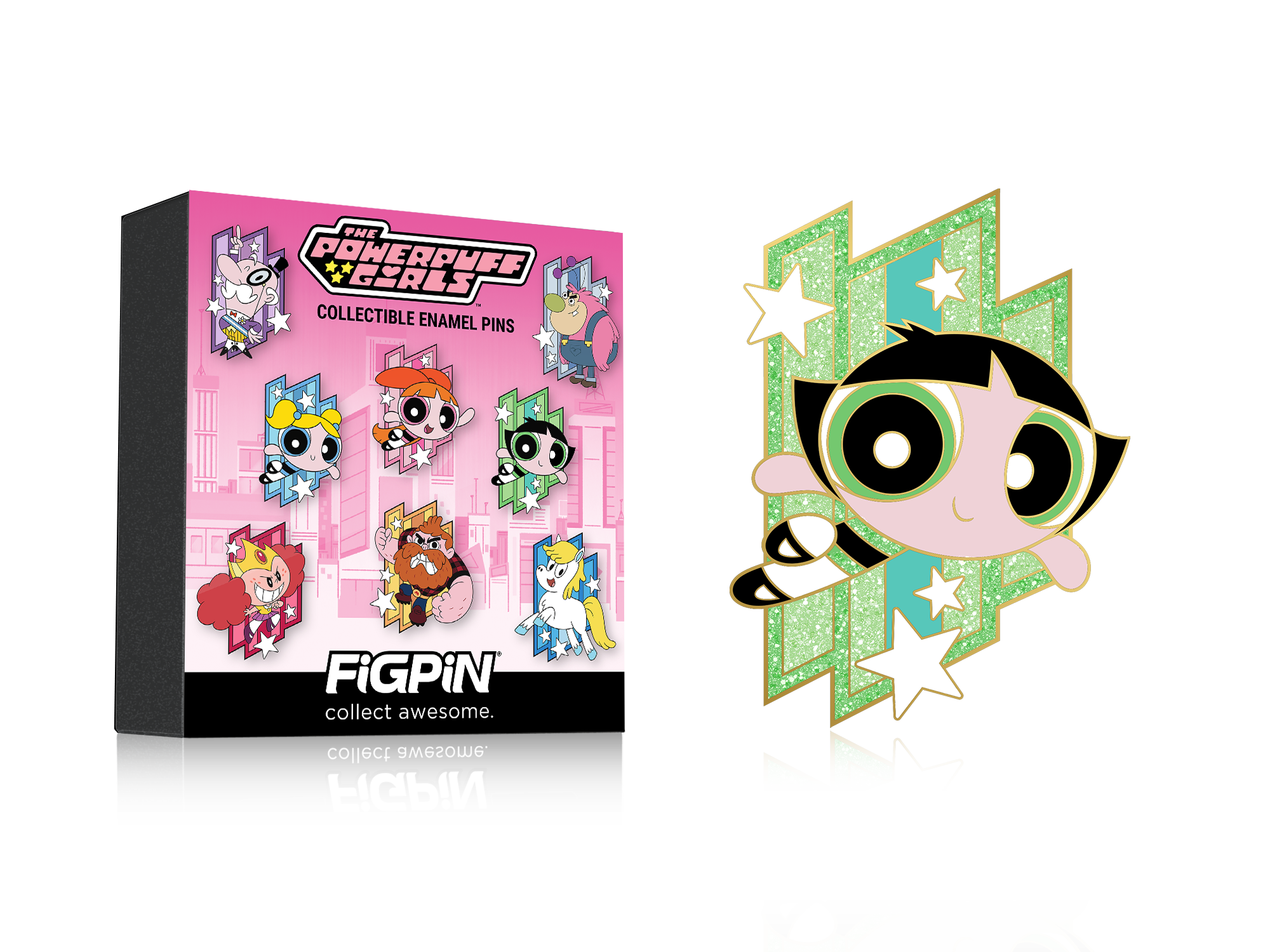 The Powerpuff Girls Mystery Mini Blind Box featuring one of 14 Powerpuff Girls Characters: Bubbles (Y194)