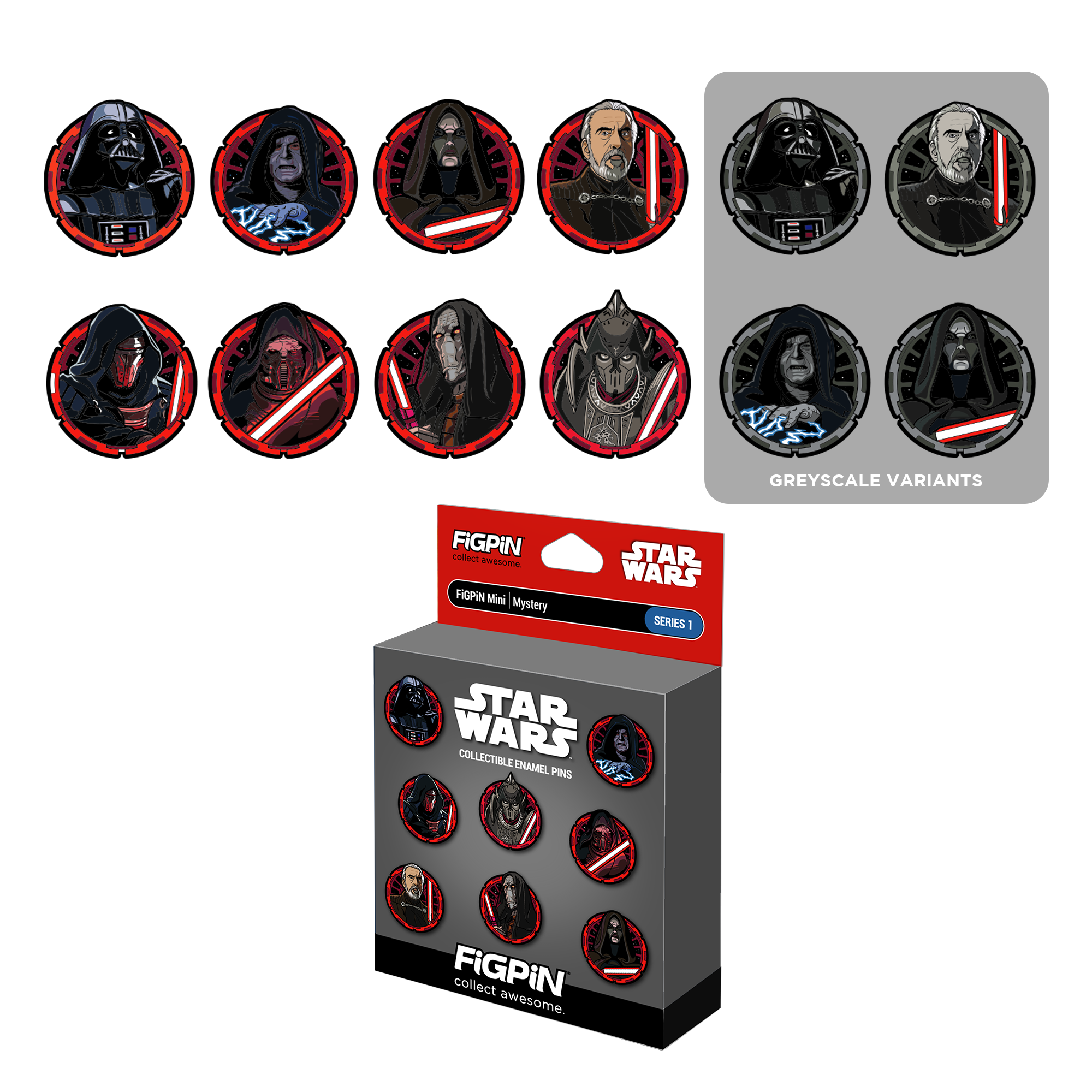 Star Wars Sith Mystery Series 1 - CASE