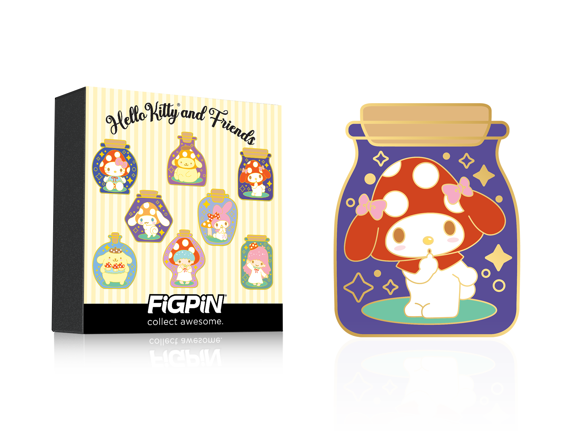 HELLO KITTY AND FRIENDS - MY MELODY 893 FIGPIN