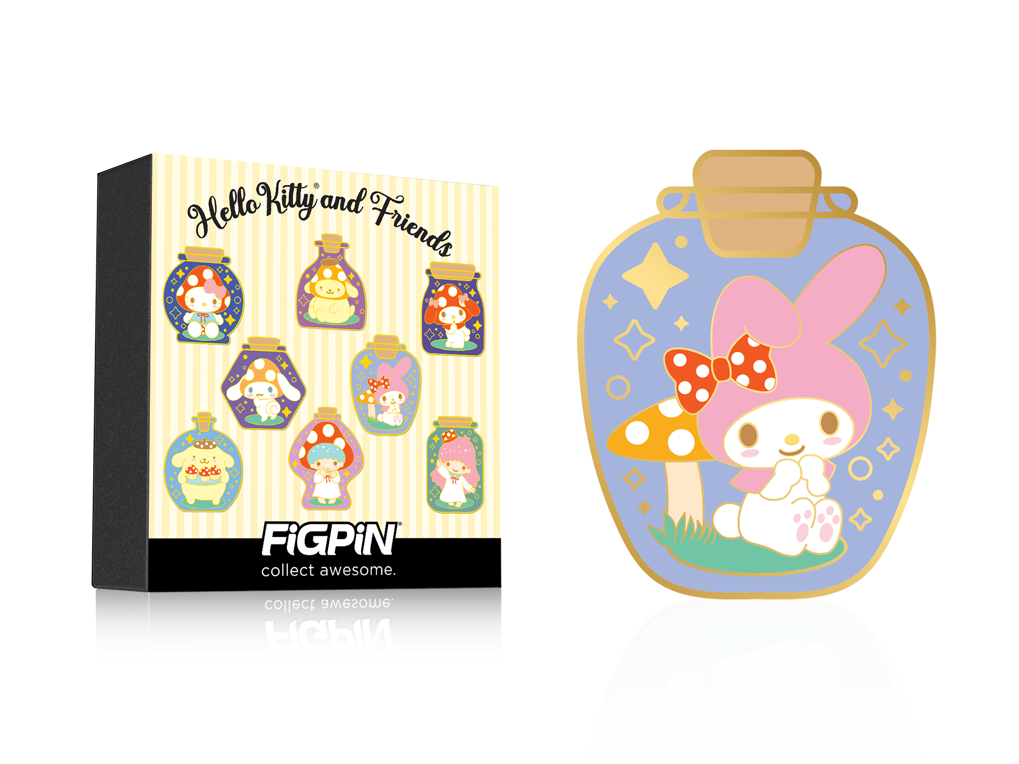 HELLO KITTY AND FRIENDS - MY MELODY 893 FIGPIN – Gacha Mart