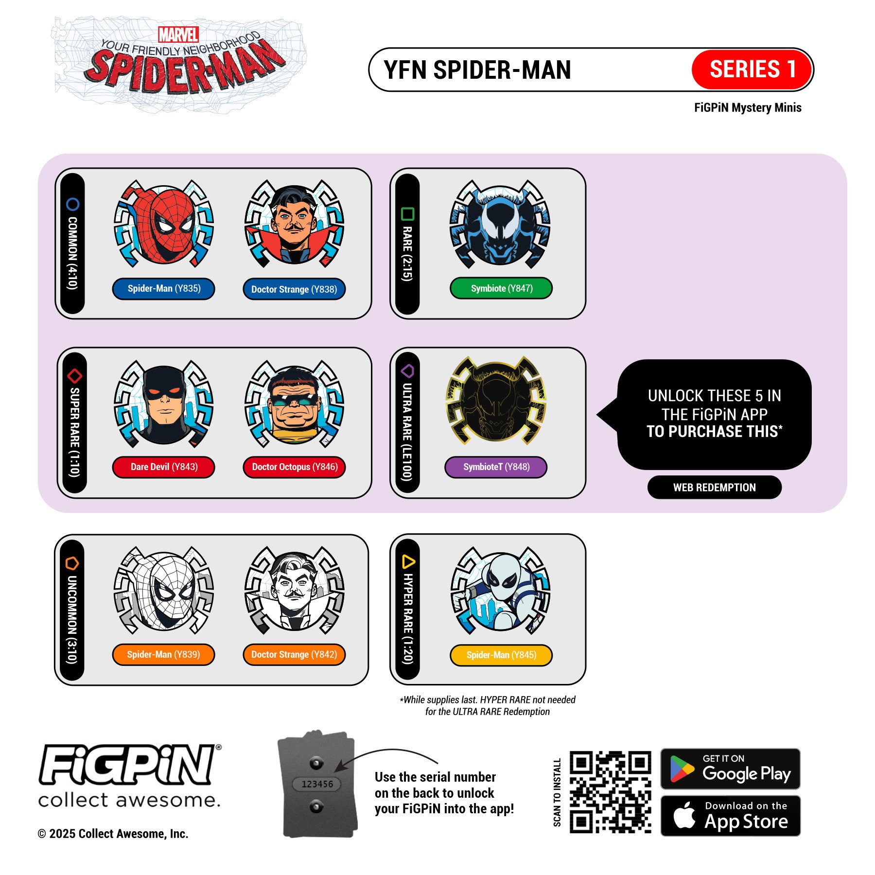 Your Friendly Neighborhood Spider-Man Mystery Series 01 - EACH