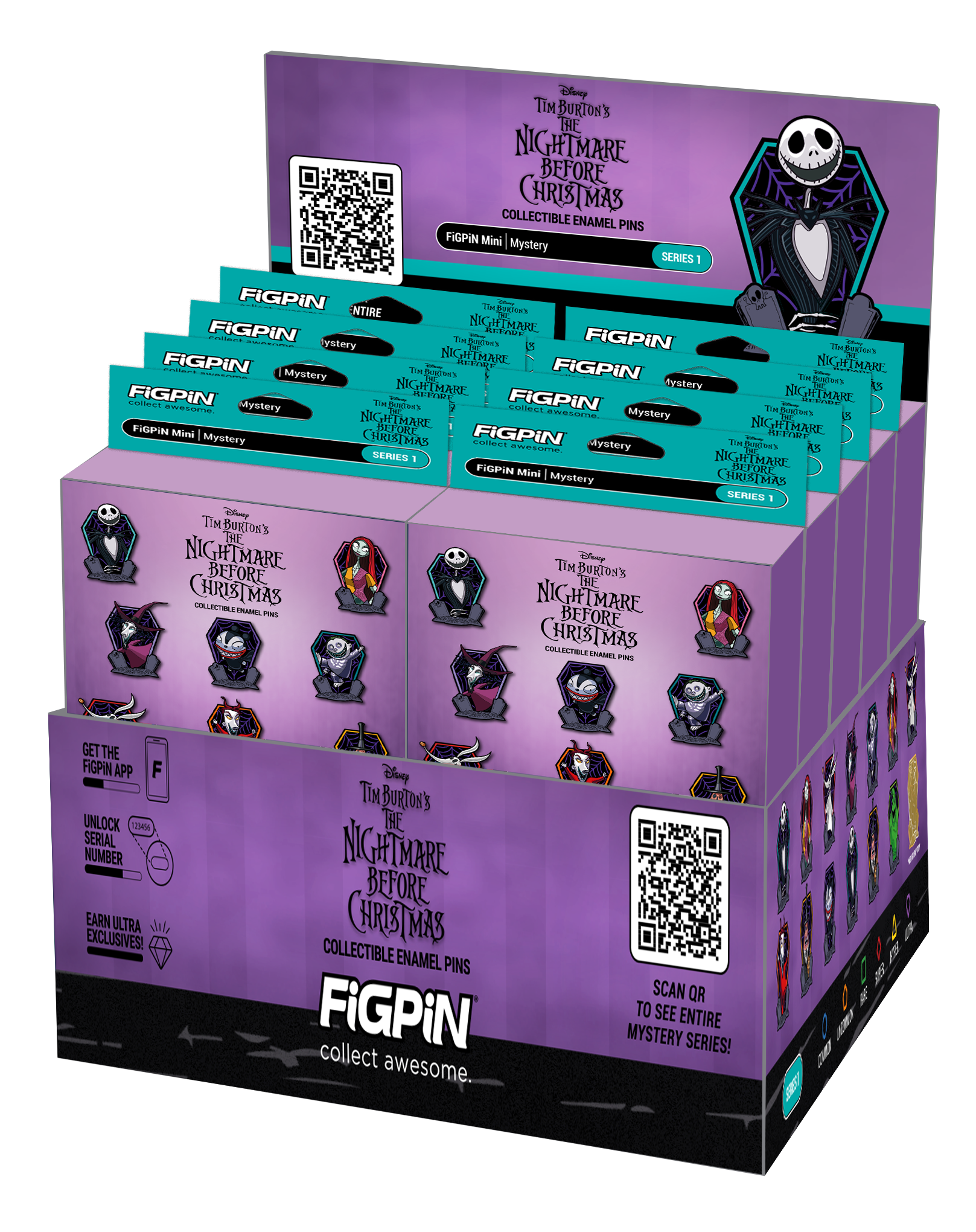 The Nightmare Before Christmas Mystery Series 1 - CASE