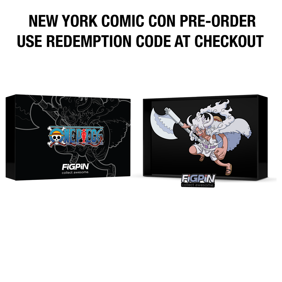 [REDEMPTION CODE] Gear 5 Monkey D. Luffy XL (X107 + LX45) NYCC Exclusive