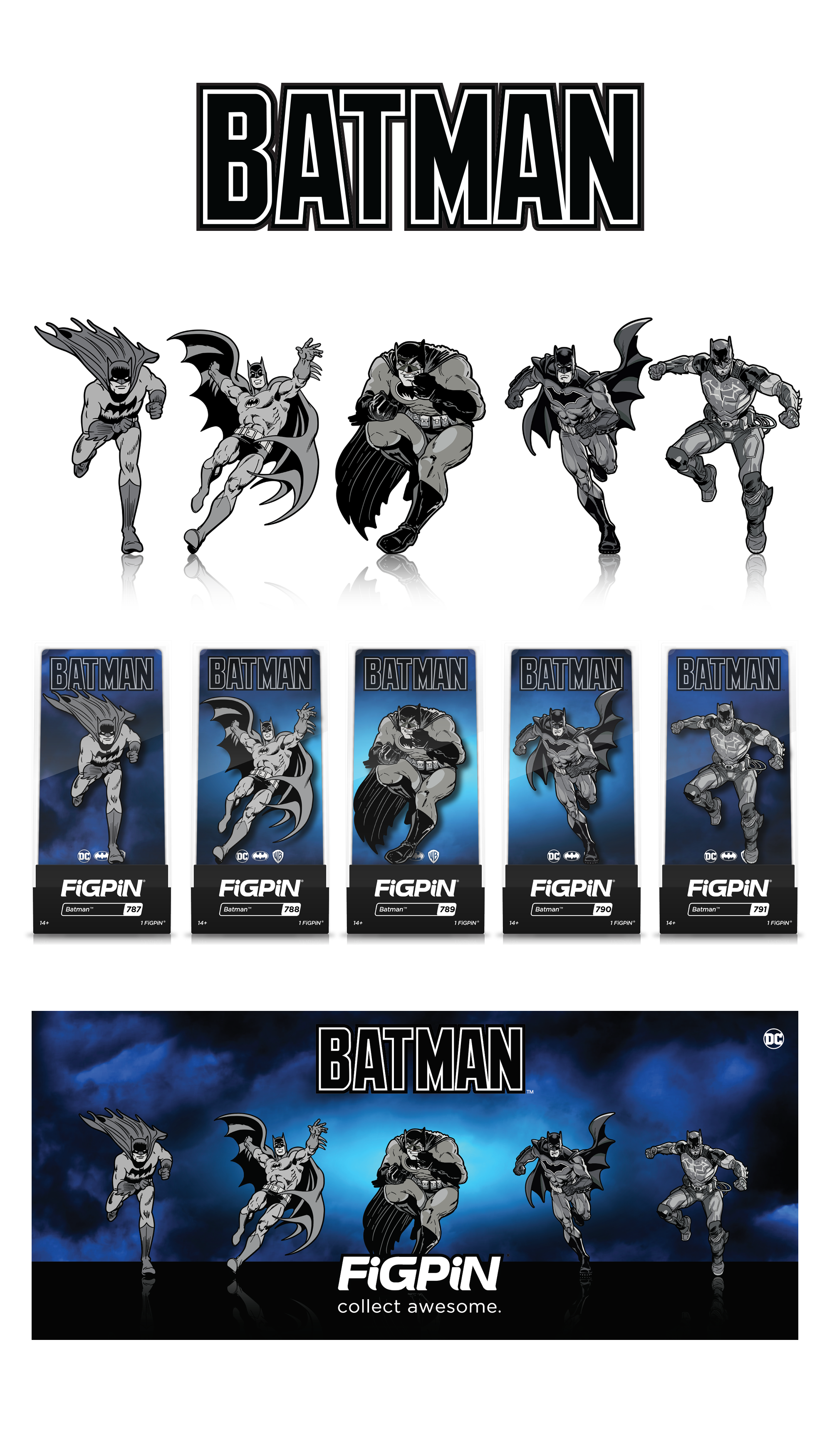 Universeel Structureel Vernietigen Batman Deluxe Box Set 2022 Edition – FiGPiN
