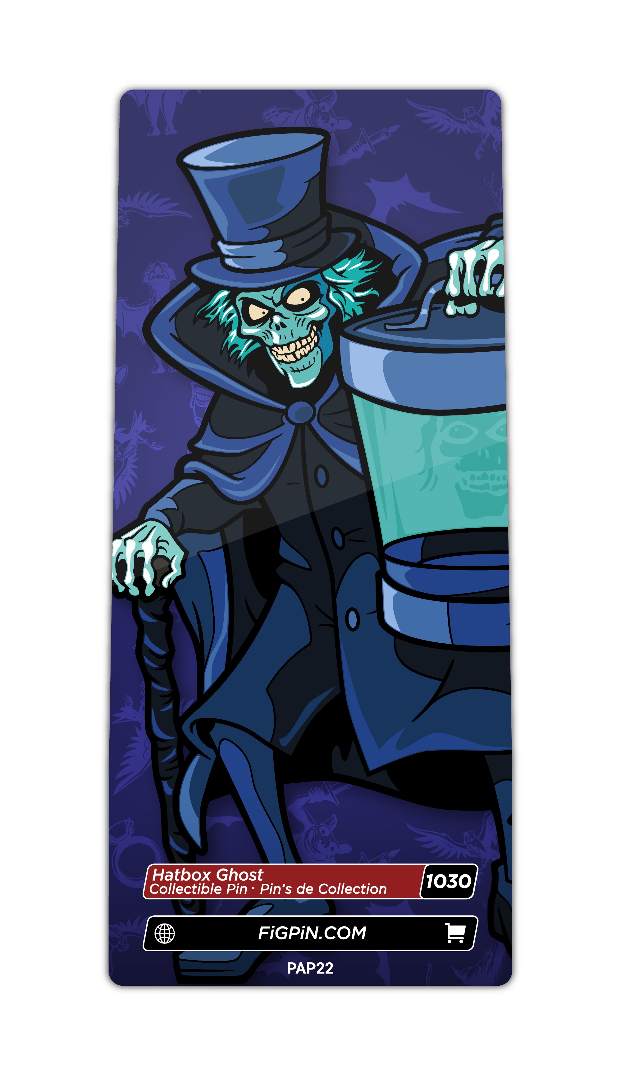 Hatbox Ghost (1030) – FiGPiN