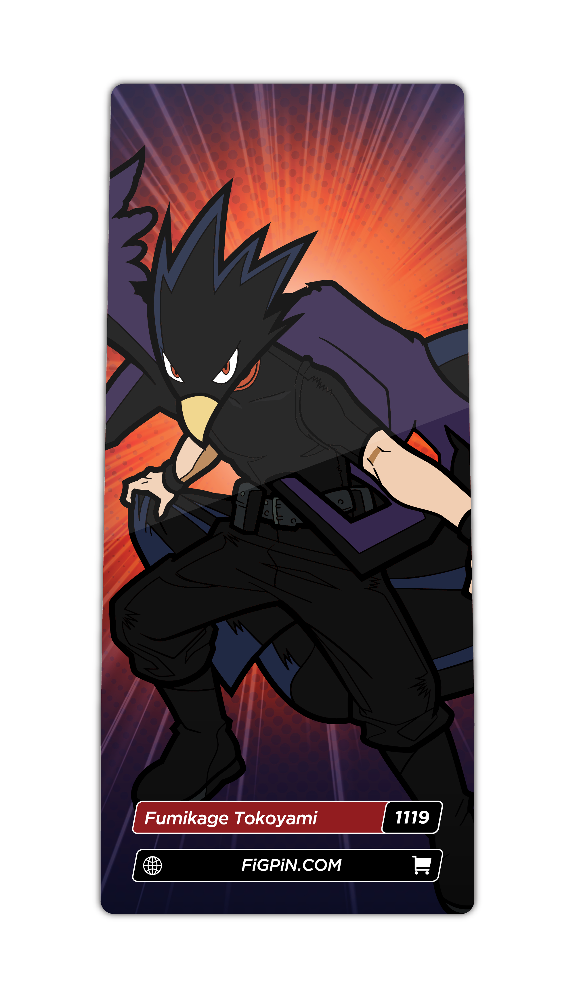 Fumikage Tokoyami (1119) FiGPiN