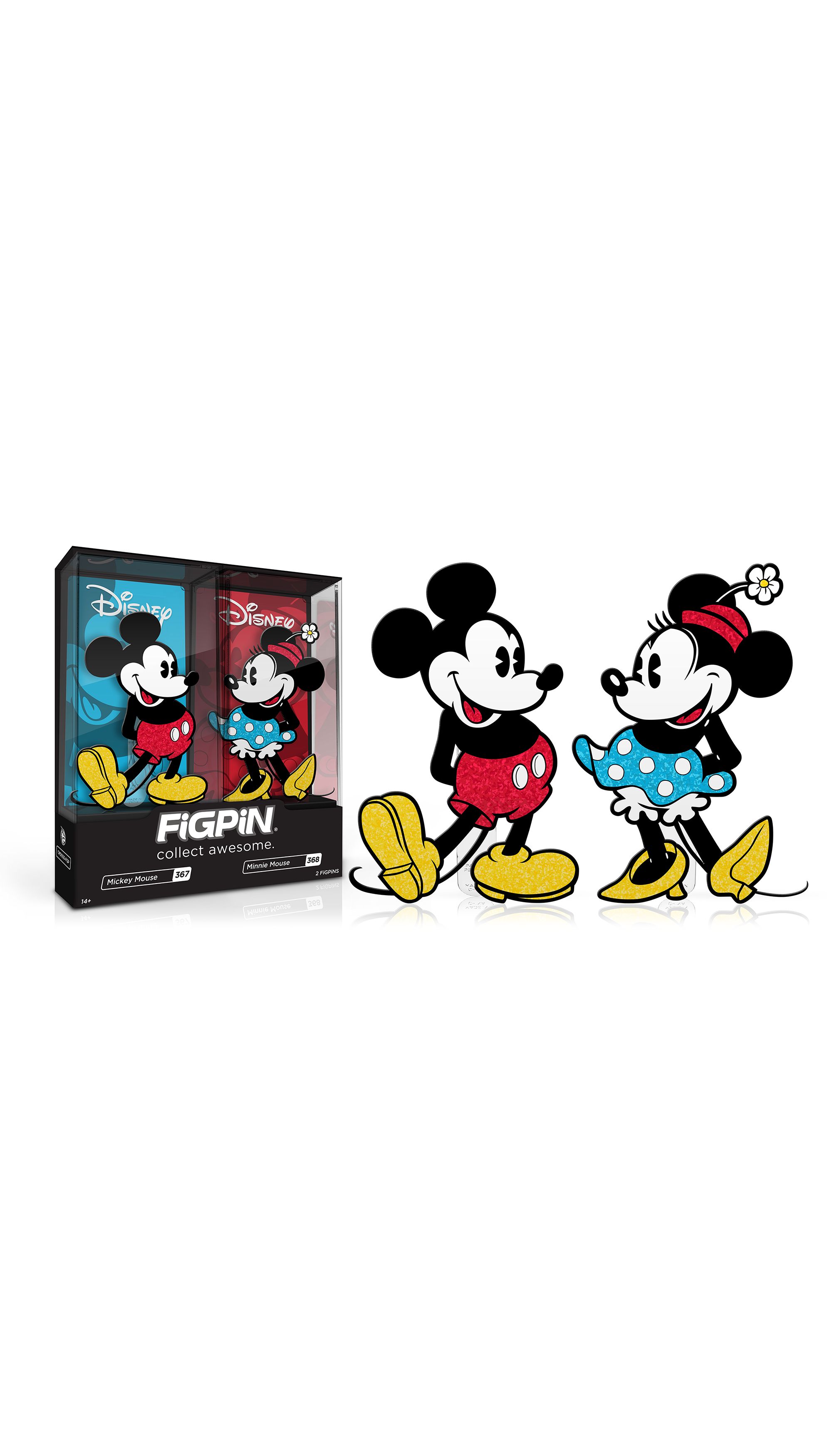 Mickey & Minnie Mouse 2-Pack (367, 368)