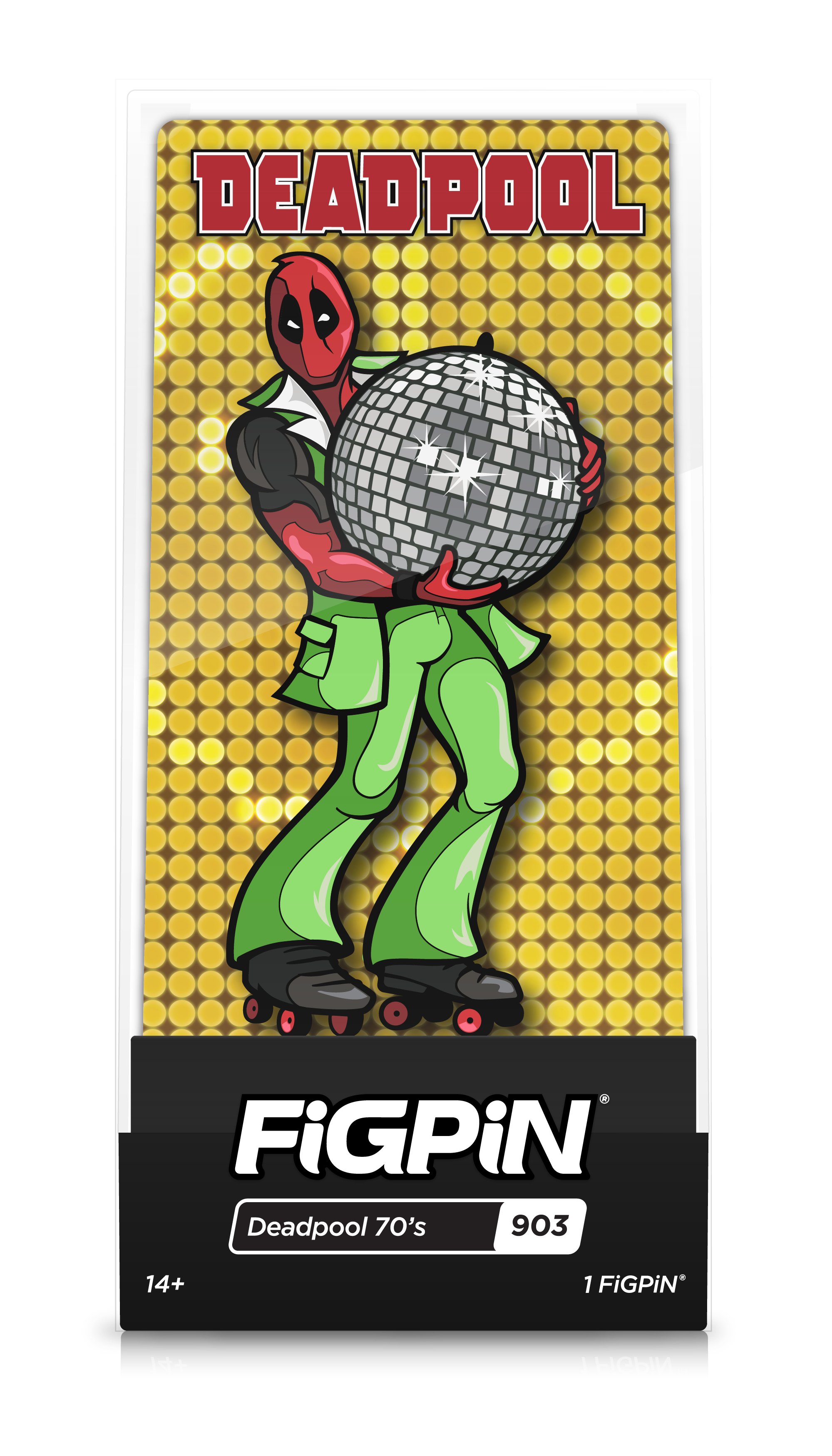 FiGPiN Marvel Deadpool 80's 2022 NYCC Exclusive #904 (LE 1000) - US