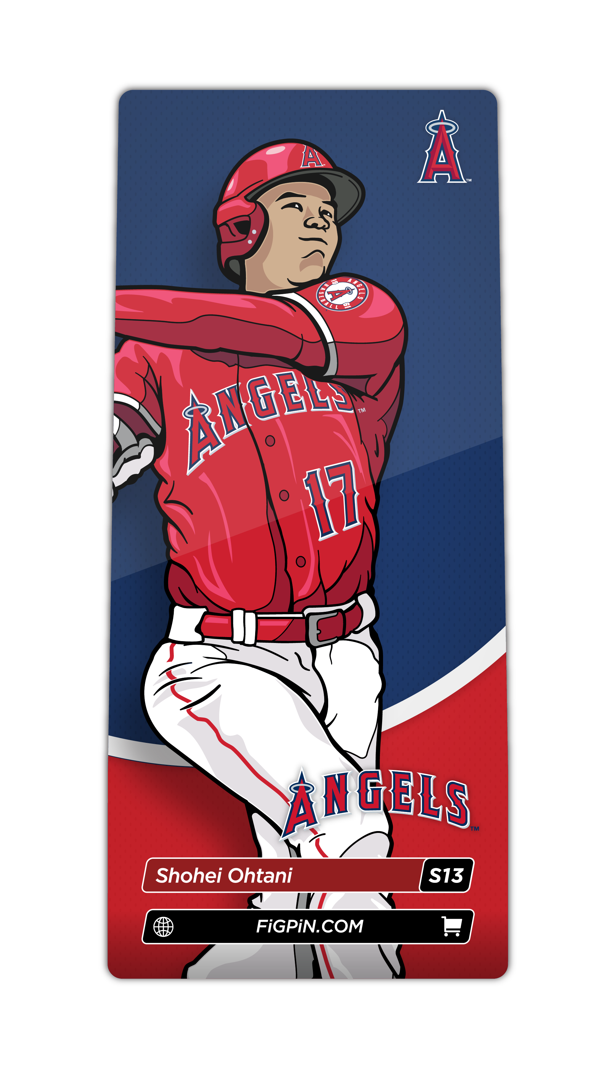 Shohei Ohtani Baseball Angels MLB S22 GOLD CHASE LE 500 Figpin Pin NEW IN  HAND