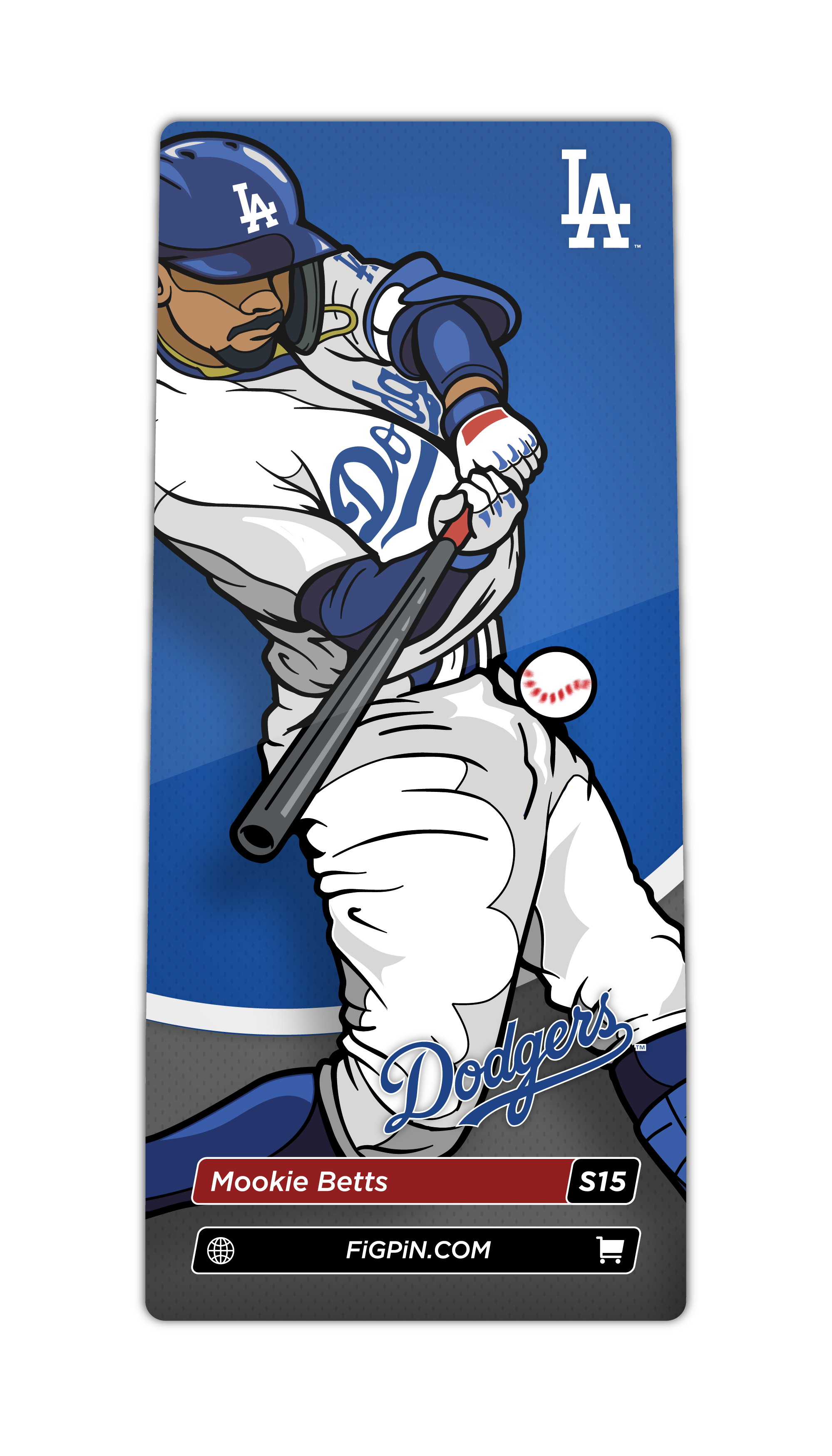 FiGPiN MLB - Mookie Betts – S. Preston Art + Designs