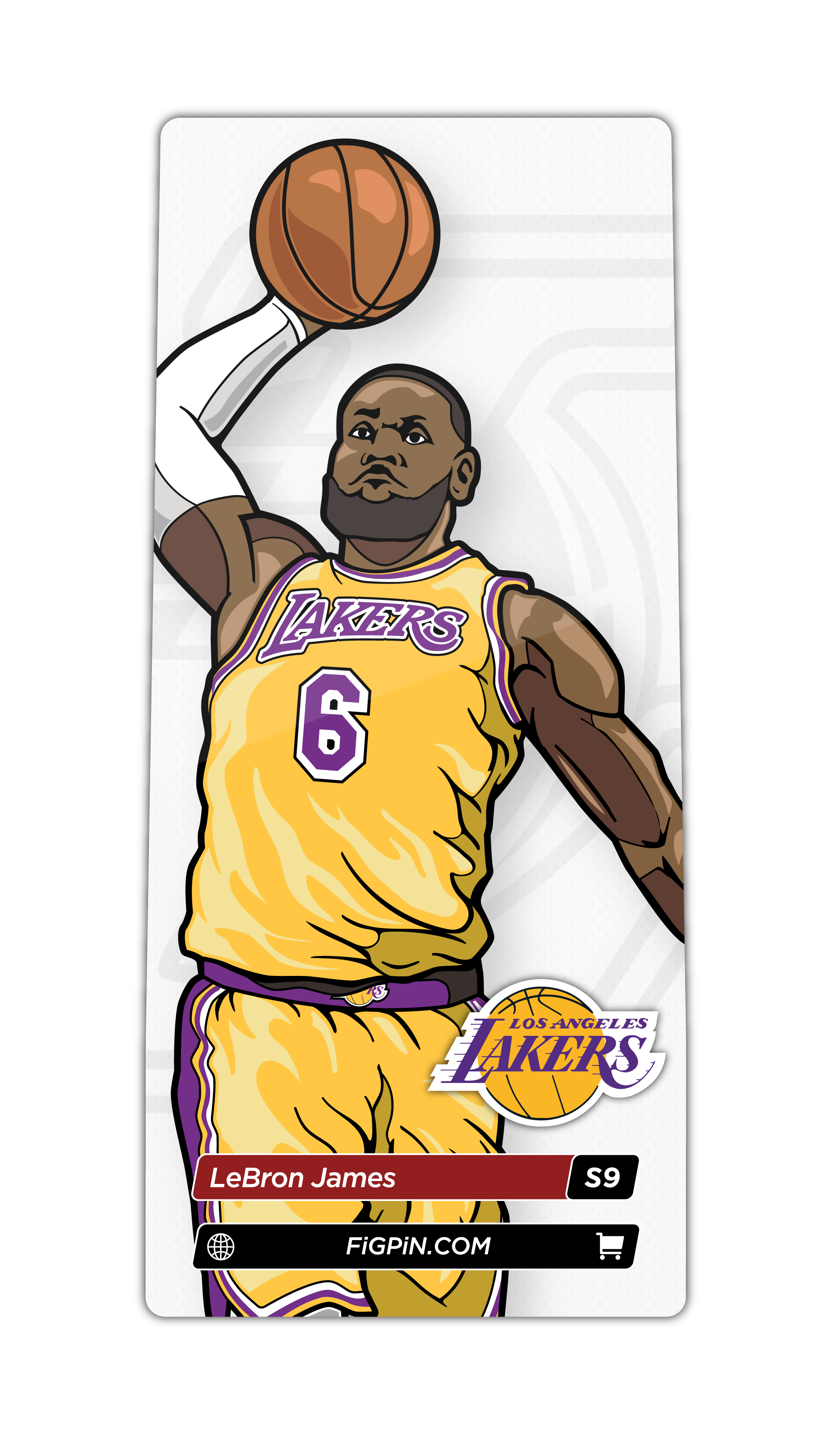  FiGPiN Lebron James Los Angeles Lakers S3 : Sports & Outdoors